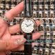 Replica Ballon Bleu De Cartier  Silver Bezel Black Leather Strap 33mm Watch  (6)_th.jpg